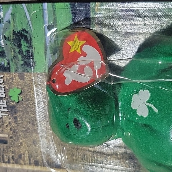 Rare With 1993 Error TY Erin The Bear Beanie Baby Ronald McDonald Charities. - Picture 2 of 5